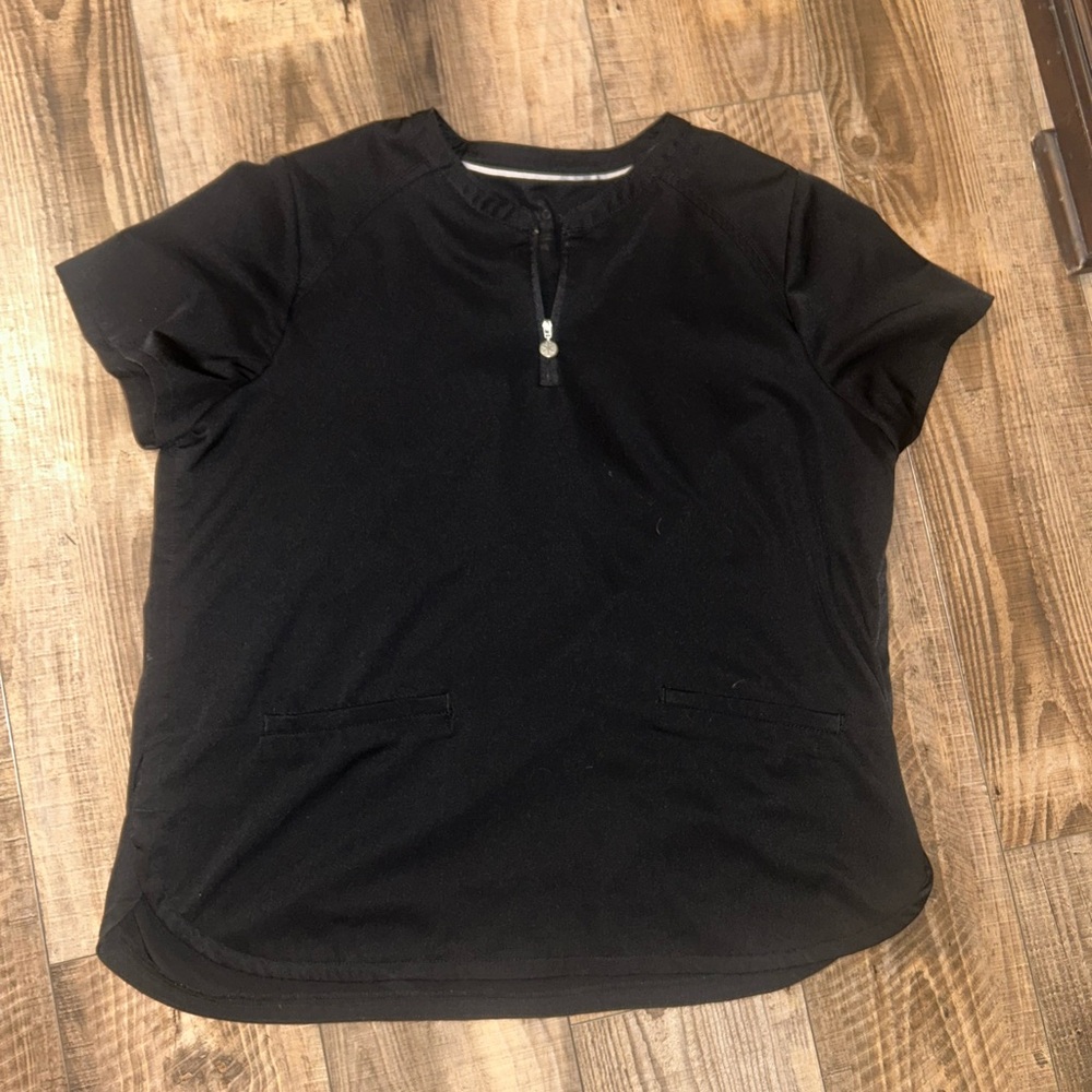 Beyond scrubs black XL scrub set